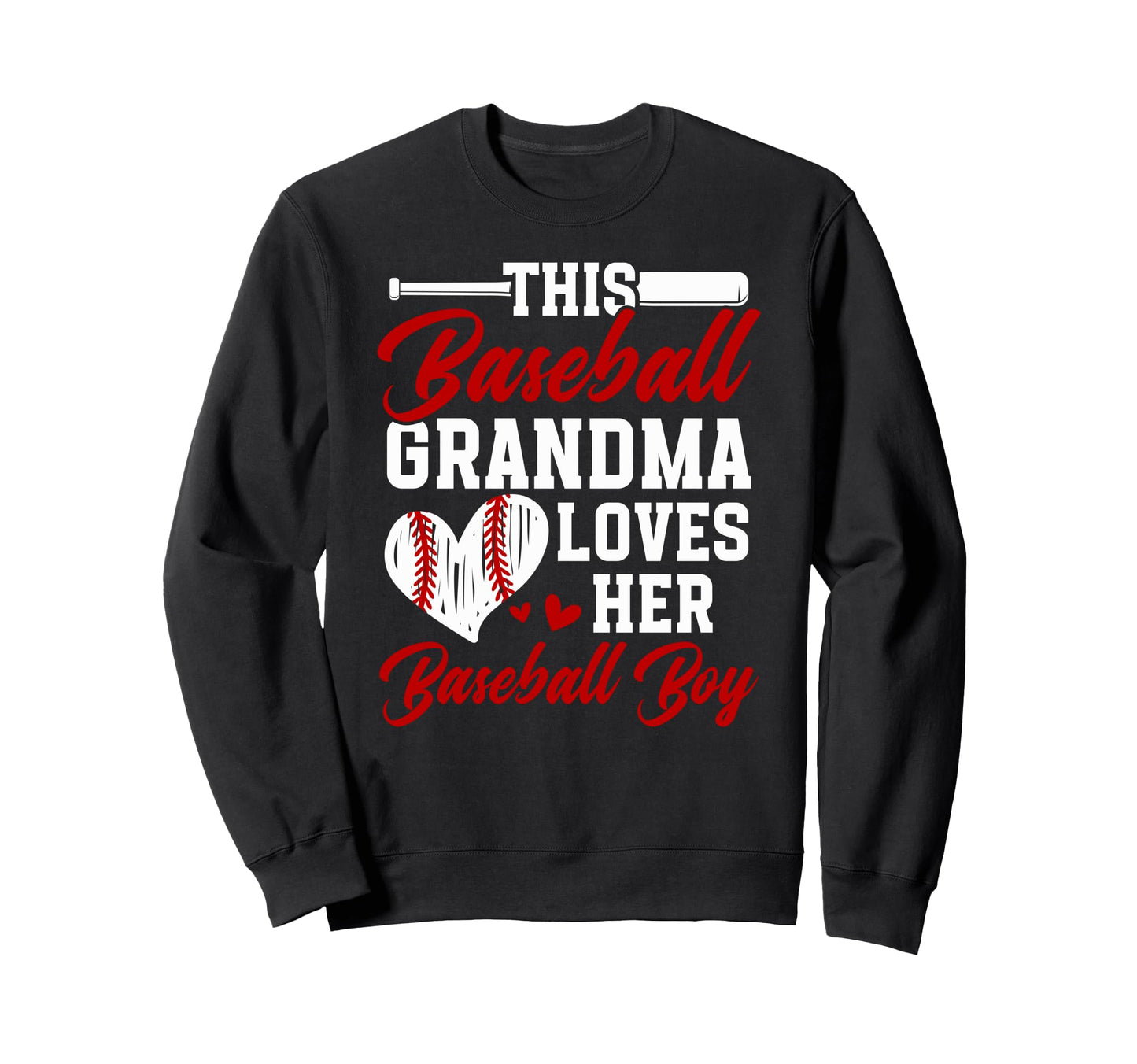 This Baseball Grandma Baseball Sweatshirt - Minimalist Print Men Women - T-Shirt, Sweatshirt, Hoodie