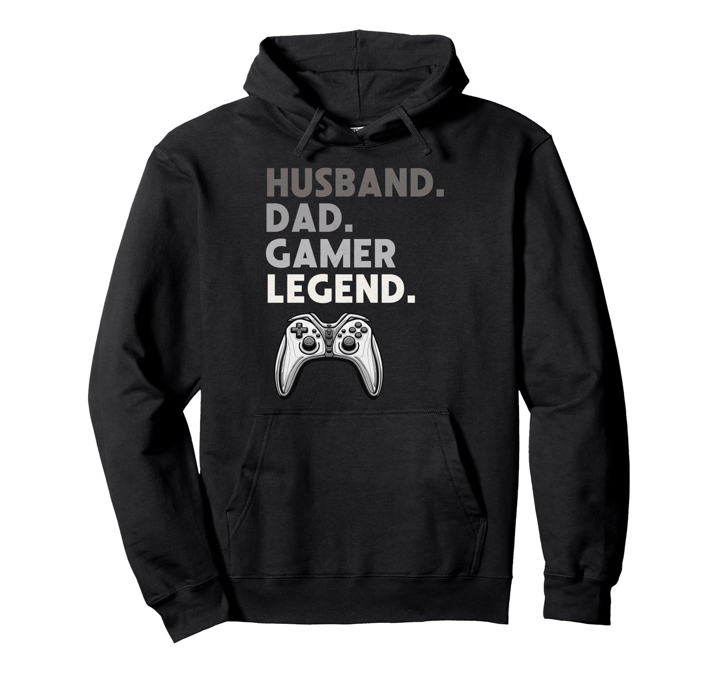 Husband Dad Gamer Legend Console Gamer Hoodie - Unique Graphic for Adults - T-Shirt, Sweatshirt, Hoodie