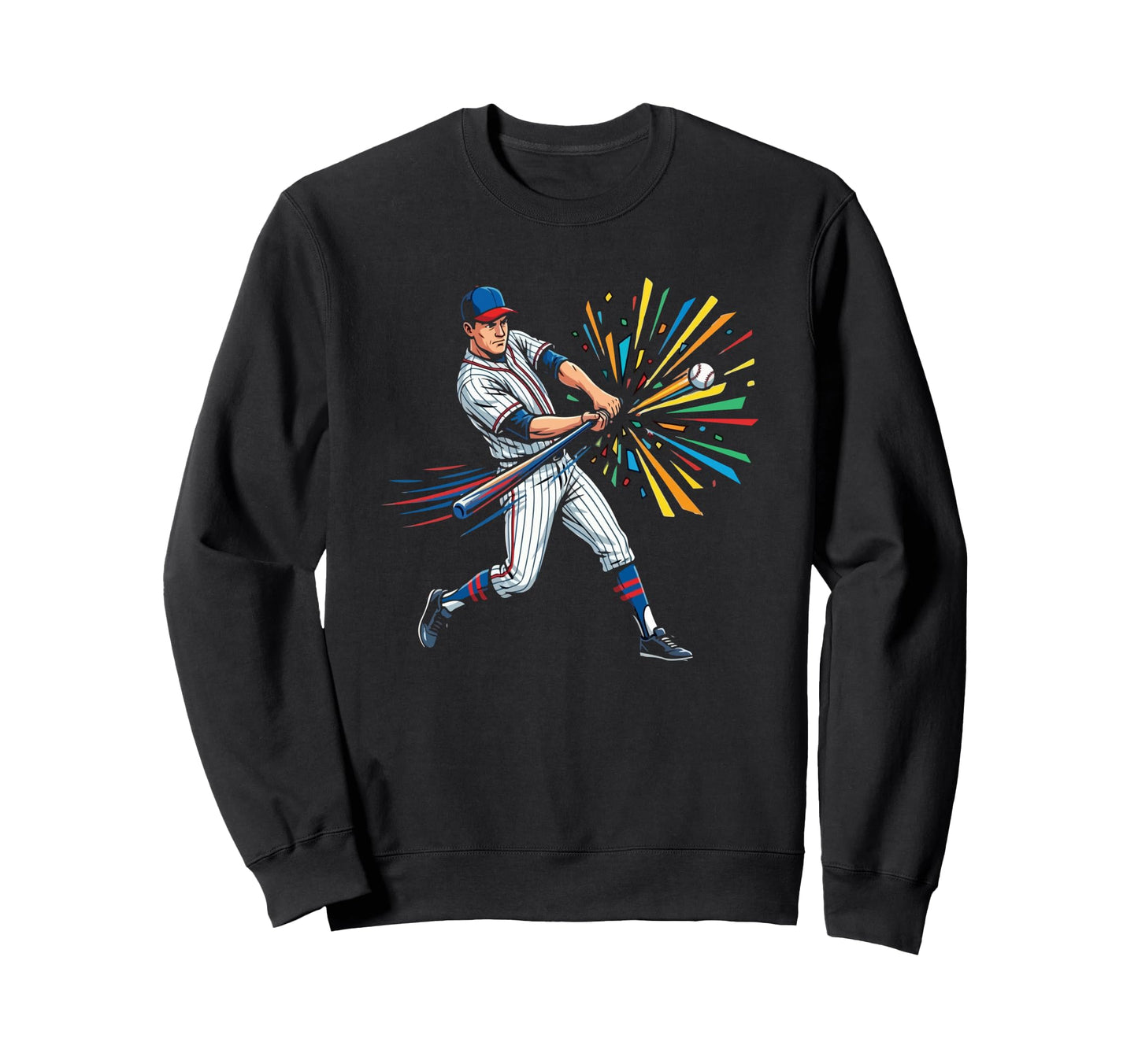 Funny Baseball Player Family Sports Sweatshirt - Fun Novelty Design Unisex - T-Shirt, Sweatshirt, Hoodie