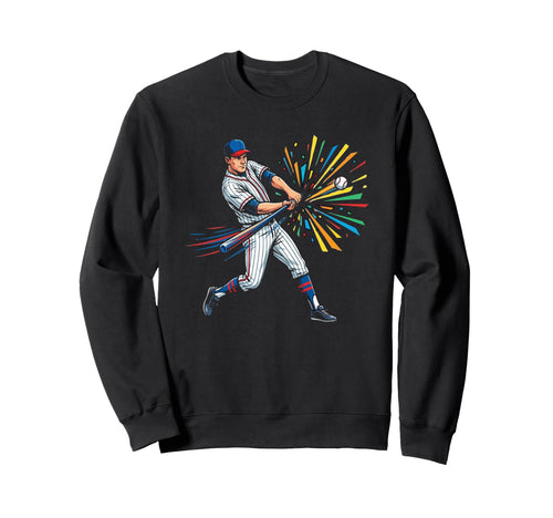 Funny Baseball Player Family Sports Sweatshirt - Fun Novelty Design Unisex - T-Shirt, Sweatshirt, Hoodie