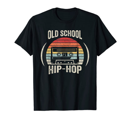 Old School Hip Hop 80S 90S Cassette T-Shirt - Unique Graphic for Adults - T-Shirt, Sweatshirt, Hoodie