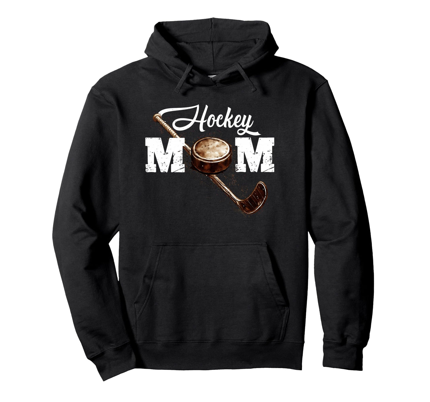 2 Sided Hockey Mom My Wallet Is Empty Hoodie - Novelty Apparel for Adults - T-Shirt, Sweatshirt, Hoodie