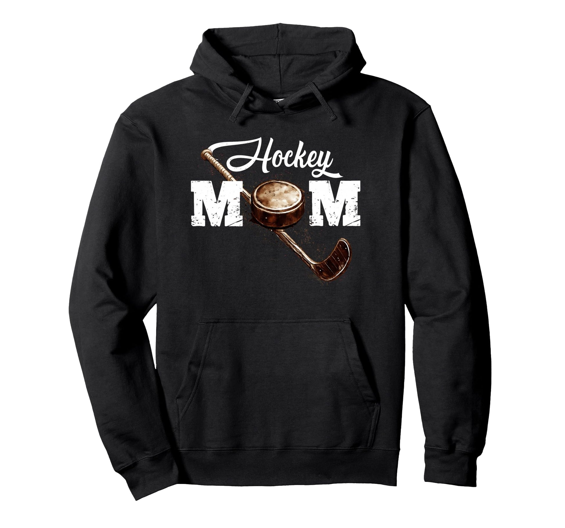 2 Sided Hockey Mom My Wallet Is Empty Hoodie - Novelty Apparel for Adults - T-Shirt, Sweatshirt, Hoodie