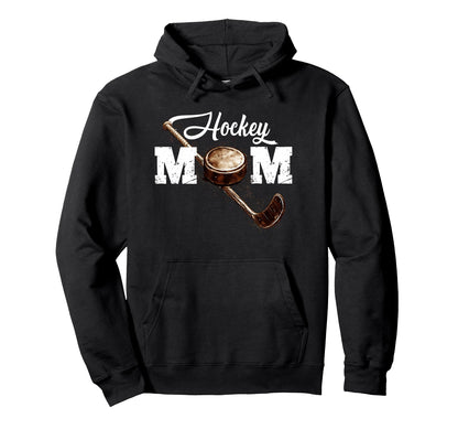 2 Sided Hockey Mom My Wallet Is Empty Hoodie - Novelty Apparel for Adults - T-Shirt, Sweatshirt, Hoodie