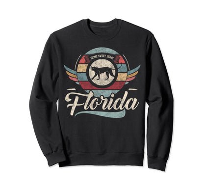 Florida State Animal Panther Sweatshirt - Casual Everyday Wear Unisex - T-Shirt, Sweatshirt, Hoodie