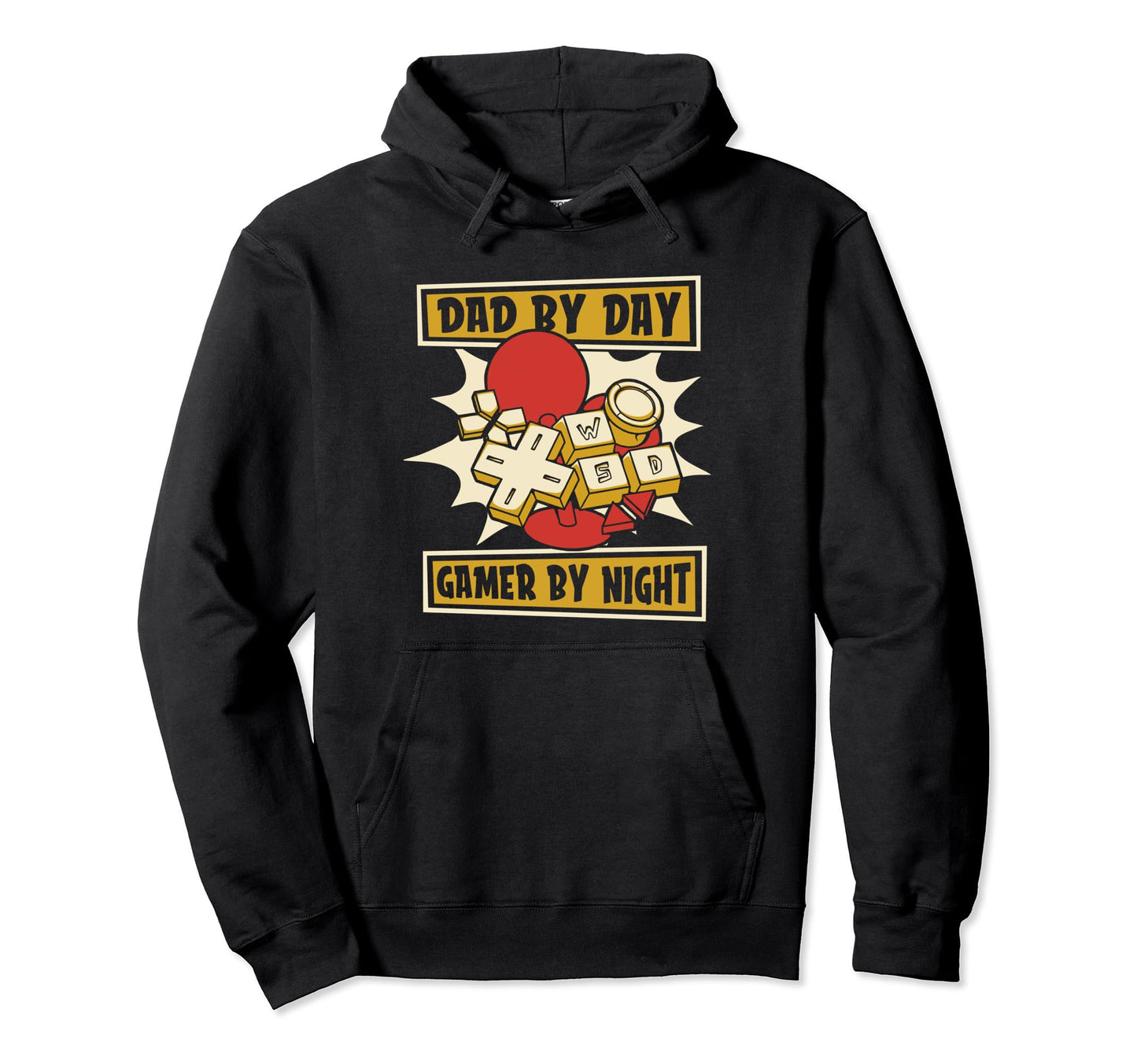 Dad Day Gamer Night Video Game Lover Hoodie - Novelty Apparel Unisex - T-Shirt, Sweatshirt, Hoodie