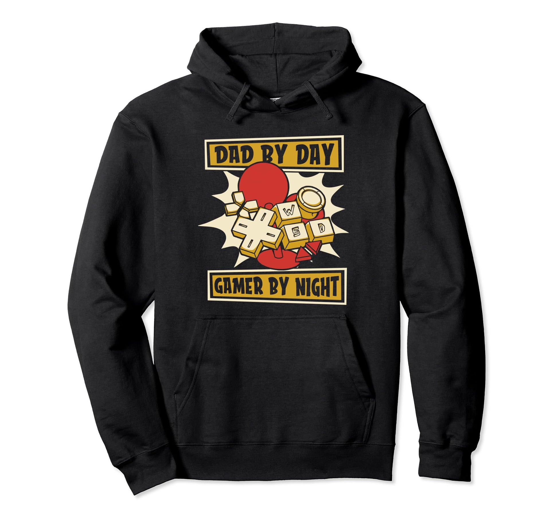 Dad Day Gamer Night Video Game Lover Hoodie - Novelty Apparel Unisex - T-Shirt, Sweatshirt, Hoodie