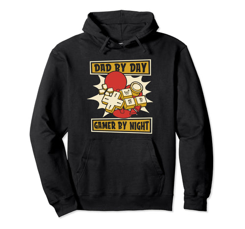 Dad Day Gamer Night Video Game Lover Hoodie - Novelty Apparel Unisex - T-Shirt, Sweatshirt, Hoodie