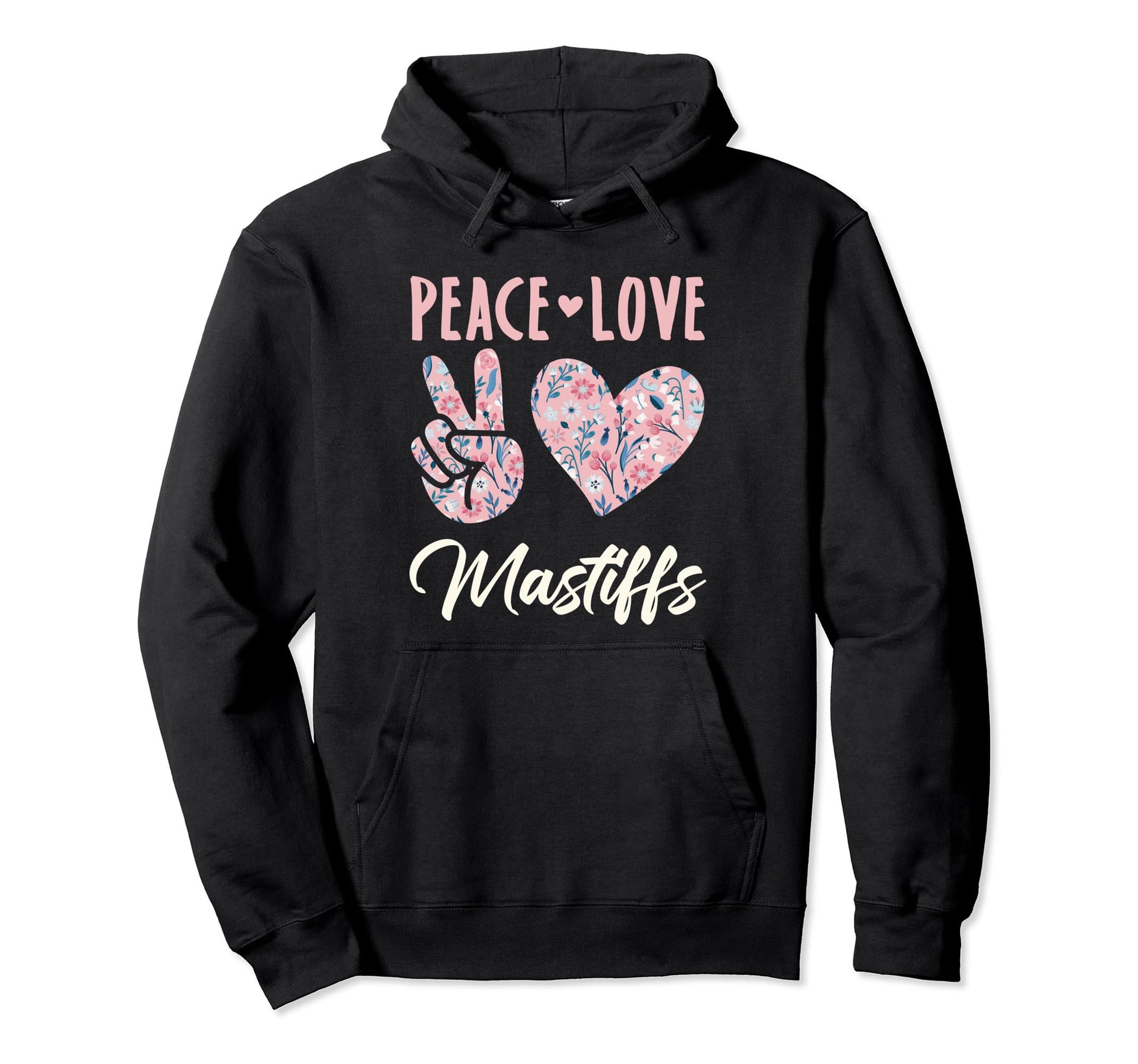 Peace Love Mastifffs Gifts And T-Shirt - Unique Graphic Men Women - T-Shirt, Sweatshirt, Hoodie