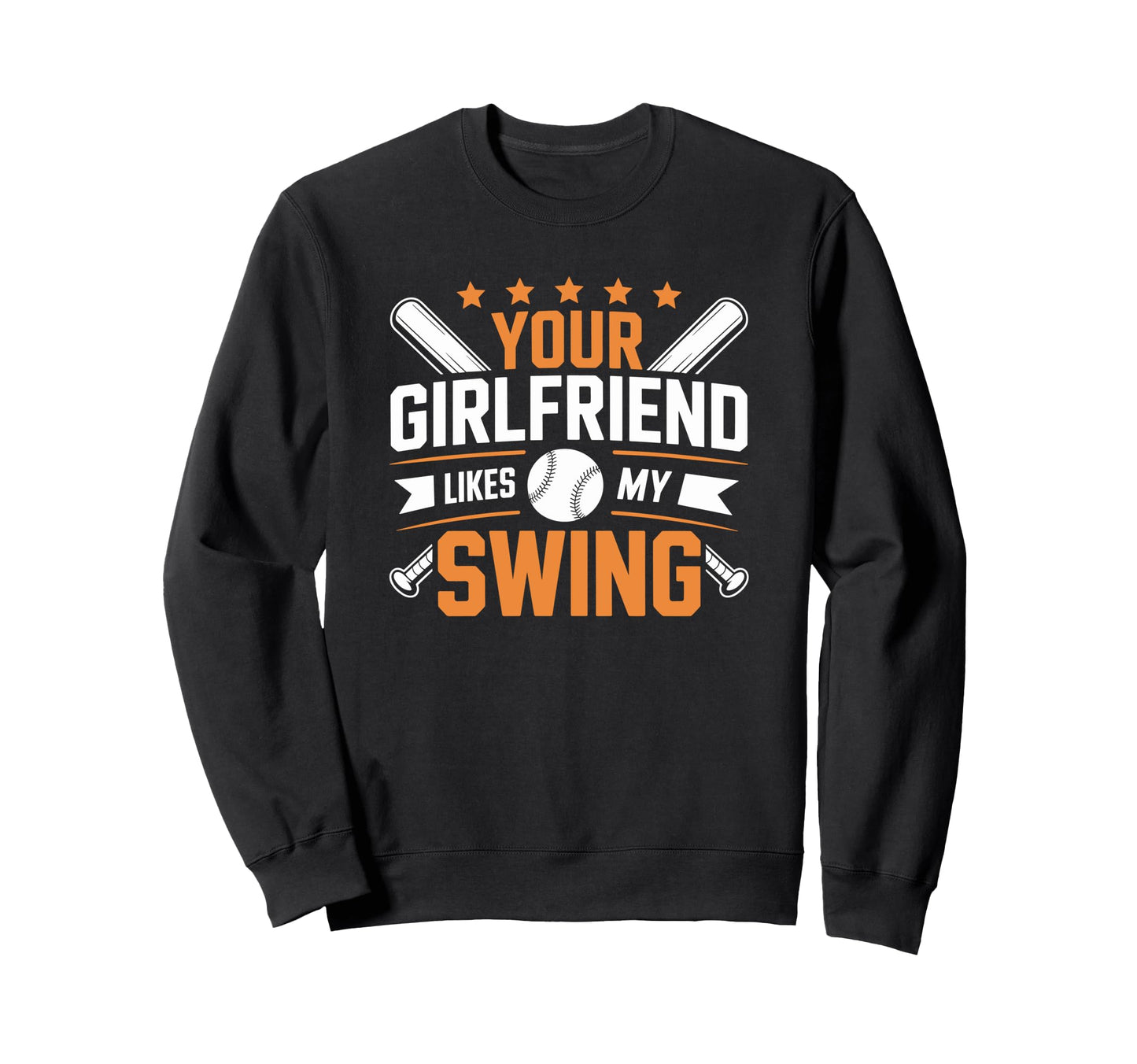 Baseball Player Team Your Sweatshirt - Fun Novelty Design for Adults - T-Shirt, Sweatshirt, Hoodie