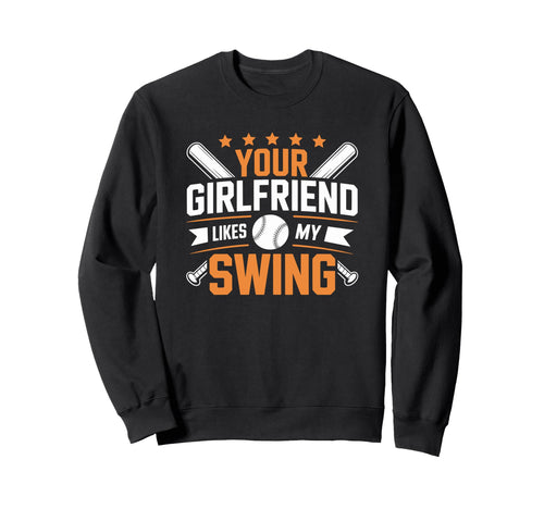 Baseball Player Team Your Sweatshirt - Fun Novelty Design for Adults - T-Shirt, Sweatshirt, Hoodie