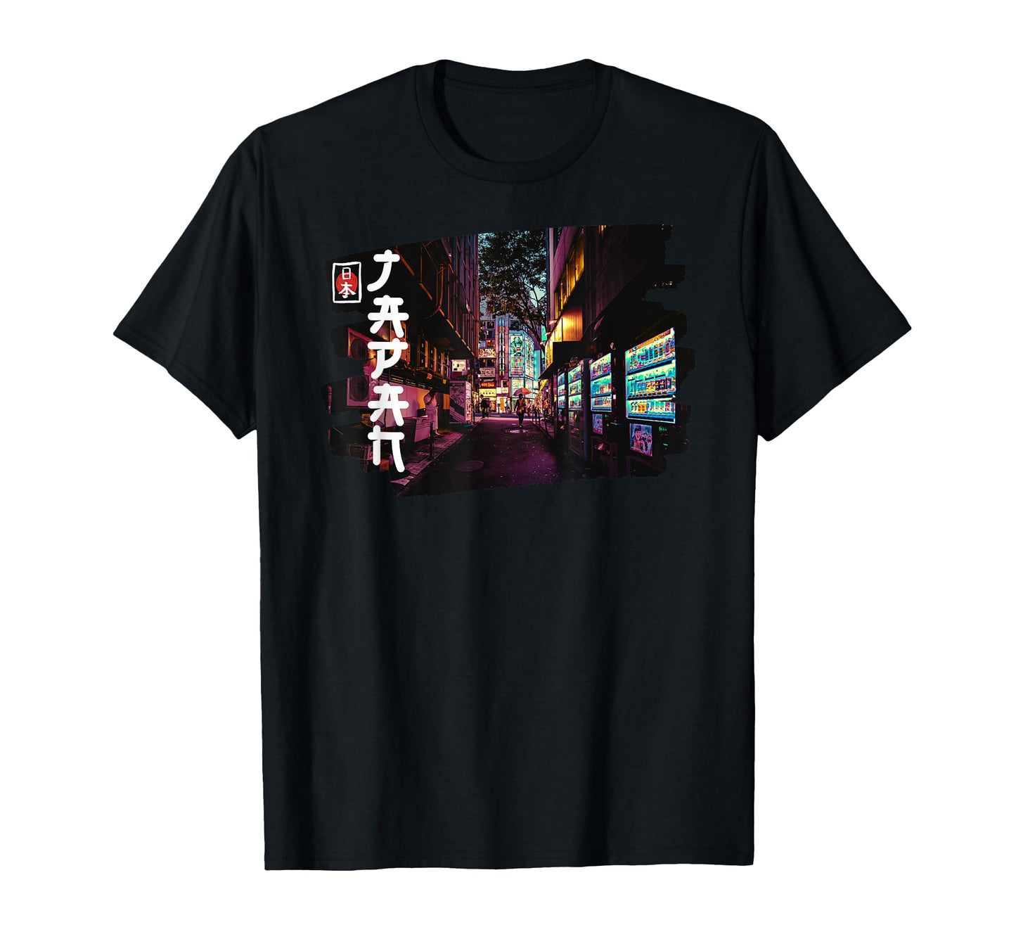Aesthetic Tokyo Street Art Vaporwave T-Shirt - Novelty Apparel for Adults - T-Shirt, Sweatshirt, Hoodie