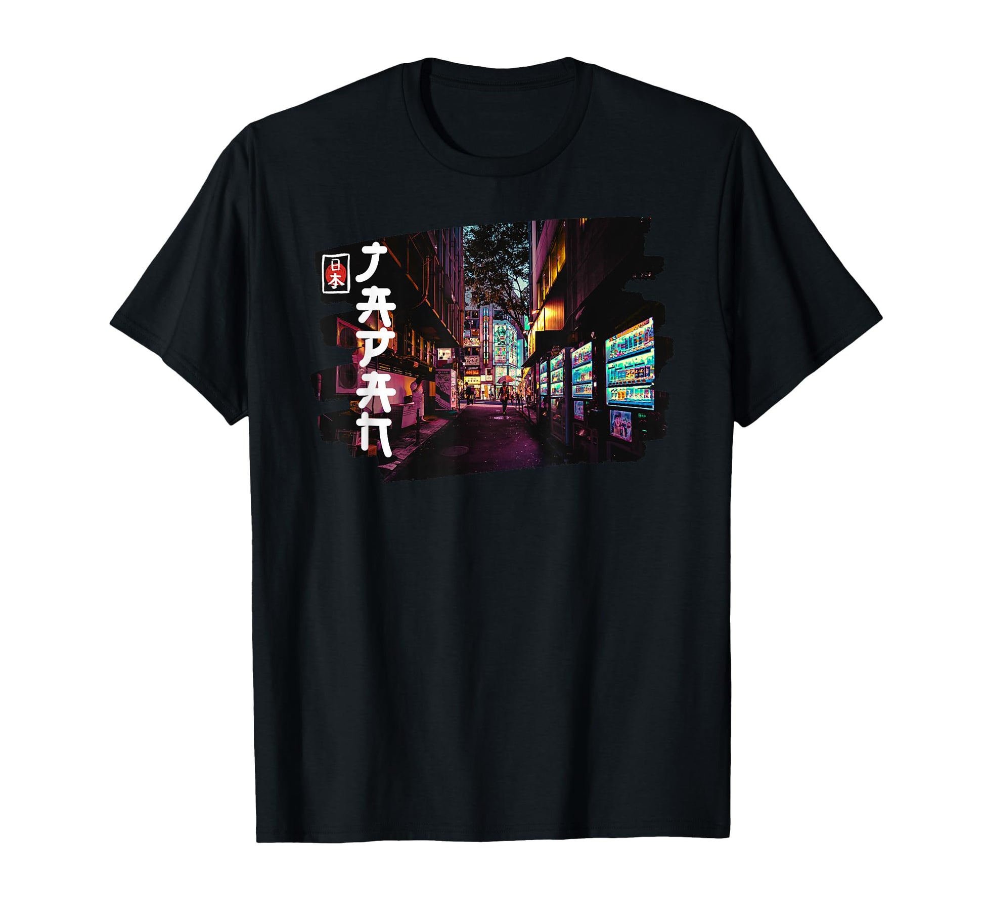 Aesthetic Tokyo Street Art Vaporwave T-Shirt - Novelty Apparel for Adults - T-Shirt, Sweatshirt, Hoodie