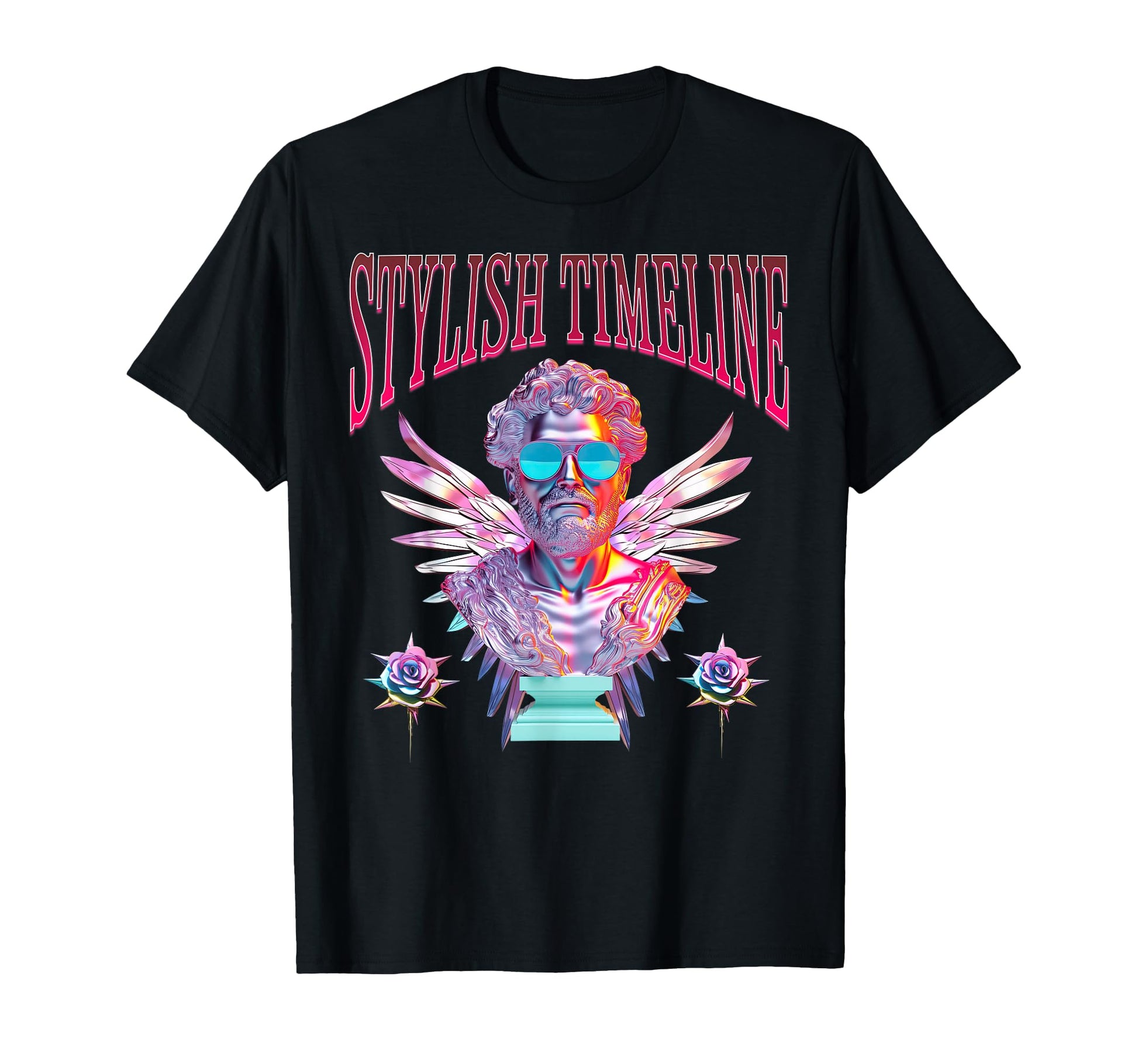 Stylish Timeline Vaporwave Neo T-Shirt - Aesthetic Graphic Men Women - T-Shirt, Sweatshirt, Hoodie