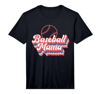 Mens Baseball Mama Funny Mothers Day T-Shirt - Casual Everyday Wear Unisex - T-Shirt, Sweatshirt, Hoodie