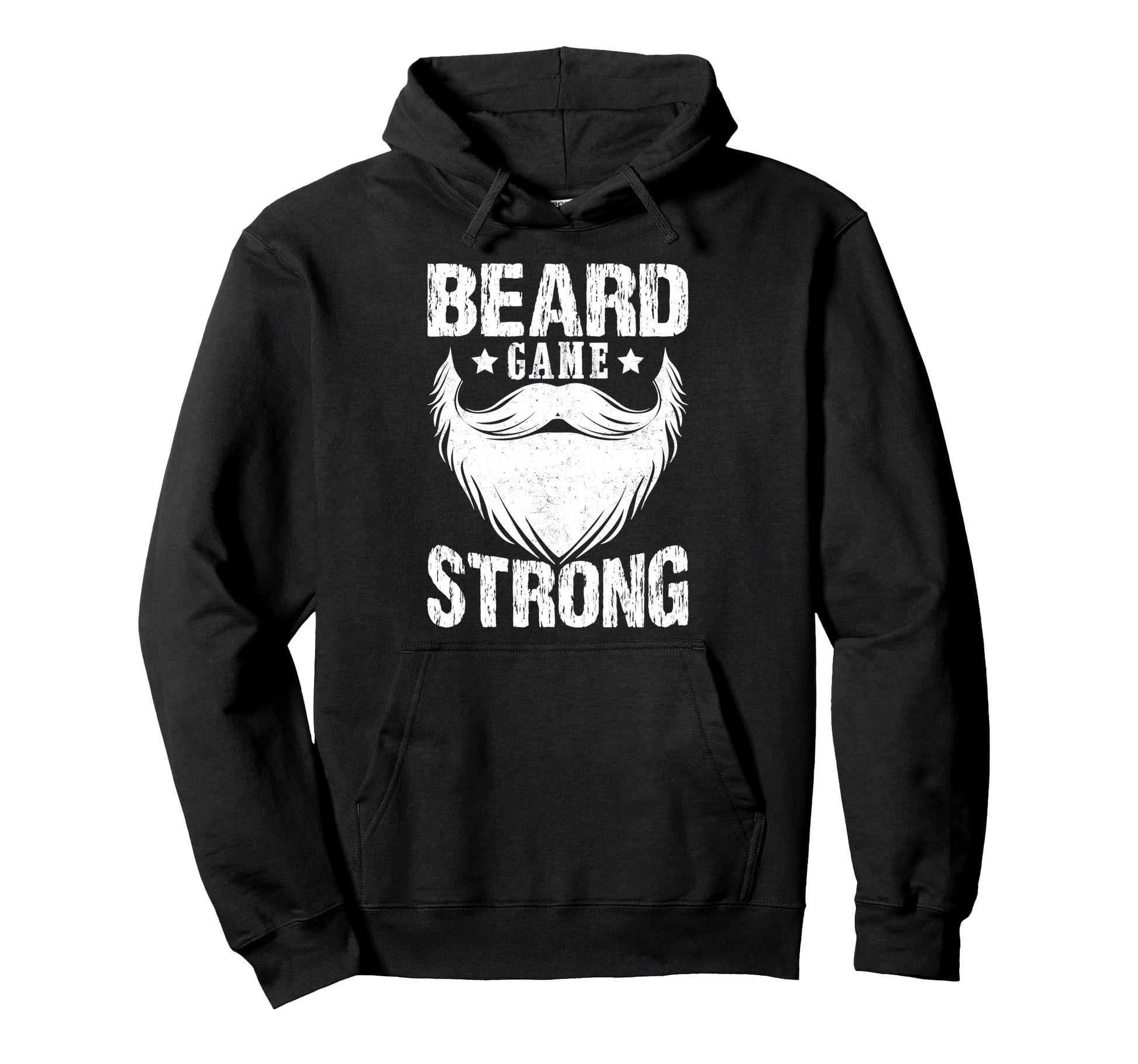 Beard Game Strong Beard Mustache Pride Hoodie - Streetwear Style Men Women - T-Shirt, Sweatshirt, Hoodie