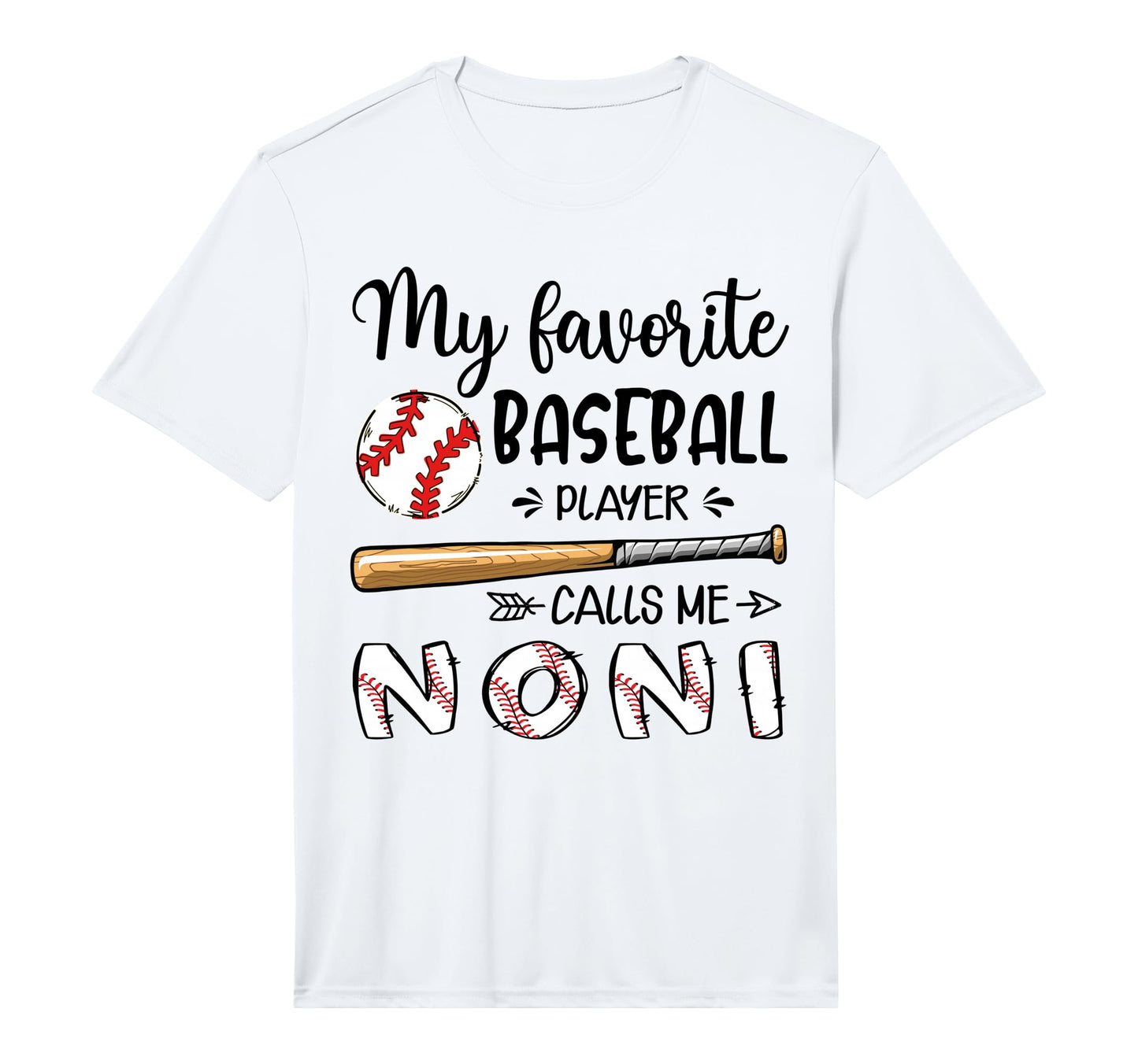 My Favorite Baseball Player Calls Me T-Shirt - Minimalist Print Men Women - T-Shirt, Sweatshirt, Hoodie