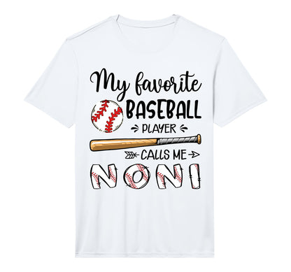 My Favorite Baseball Player Calls Me T-Shirt - Minimalist Print Men Women - T-Shirt, Sweatshirt, Hoodie