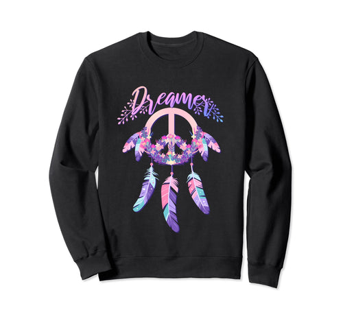 Dreamer Boho Dreamcatcher 60S 70S Sweatshirt - Streetwear Style Men Women - T-Shirt, Sweatshirt, Hoodie