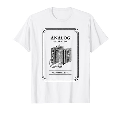 Analog Photography Art Soul Camera T-Shirt - Streetwear Style Men Women - T-Shirt, Sweatshirt, Hoodie