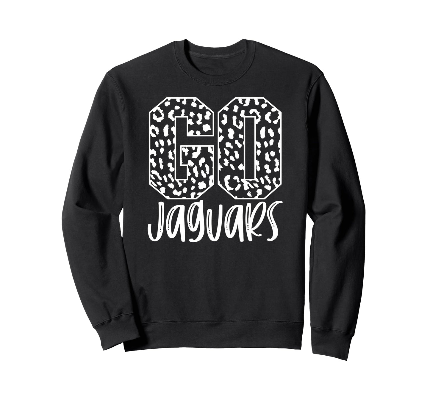 Jaguars Team Mascot School Spirit Sweatshirt - Unique Graphic for Adults - T-Shirt, Sweatshirt, Hoodie