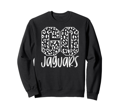 Jaguars Team Mascot School Spirit Sweatshirt - Unique Graphic for Adults - T-Shirt, Sweatshirt, Hoodie