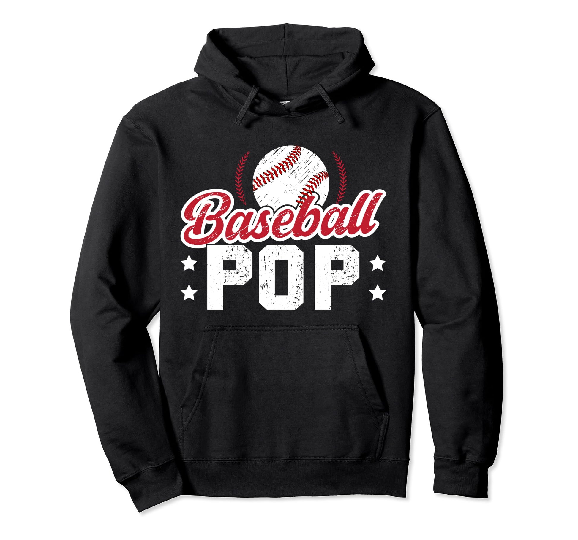 Baseball Pop Grandpa Pop Baseball Player Hoodie - Streetwear Style Unisex - T-Shirt, Sweatshirt, Hoodie