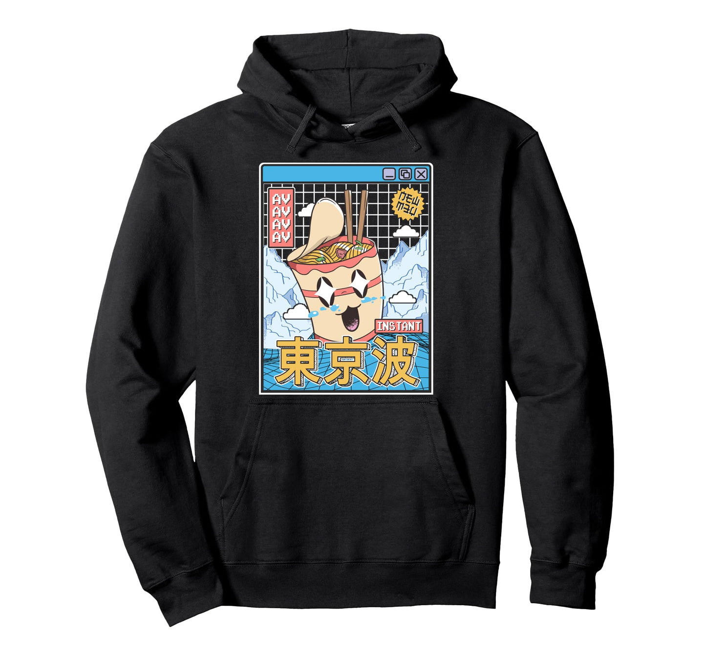 Instant Ramen Noodles Japanese Kawaii Hoodie - Streetwear Style Men Women - T-Shirt, Sweatshirt, Hoodie