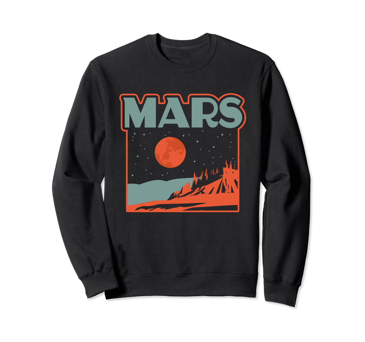 Mars National Park Parks Sci Fi Martian Sweatshirt - Unique Graphic Unisex - T-Shirt, Sweatshirt, Hoodie