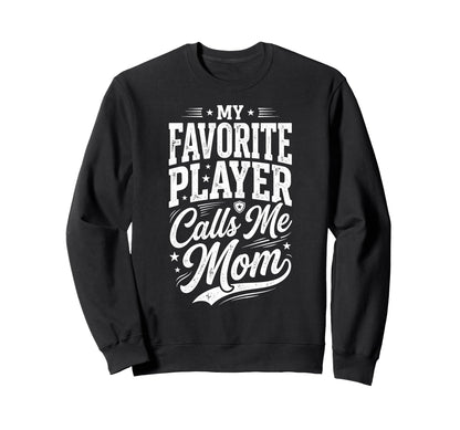 Proud Sports Mom Baseball Football Sweatshirt - Novelty Apparel for Adults - T-Shirt, Sweatshirt, Hoodie