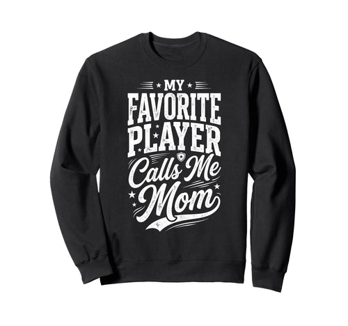 Proud Sports Mom Baseball Football Sweatshirt - Novelty Apparel for Adults - T-Shirt, Sweatshirt, Hoodie