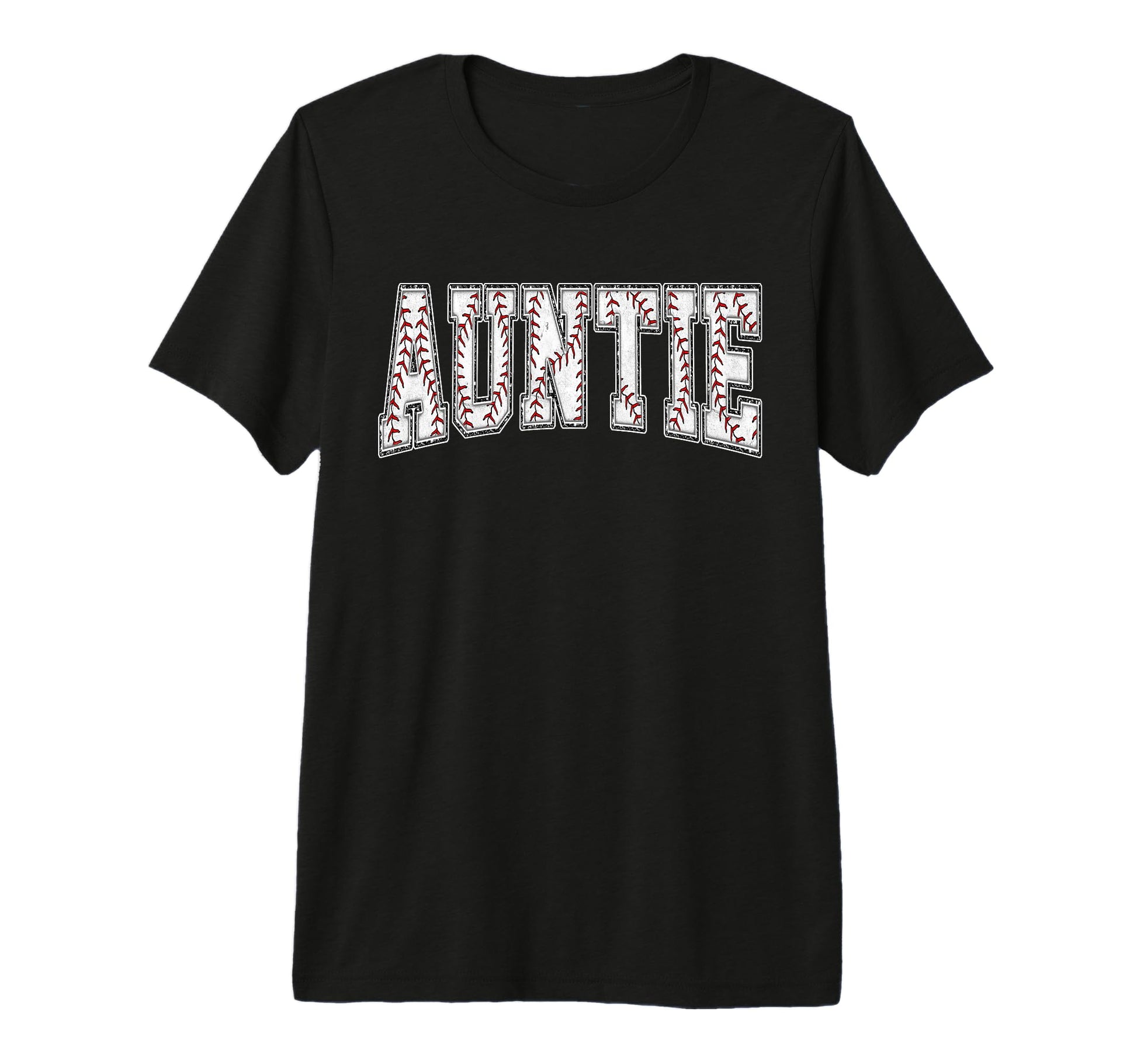 Baseball Auntie Baseball Aunt Nephew T-Shirt - Graphic Print Unisex - T-Shirt, Sweatshirt, Hoodie