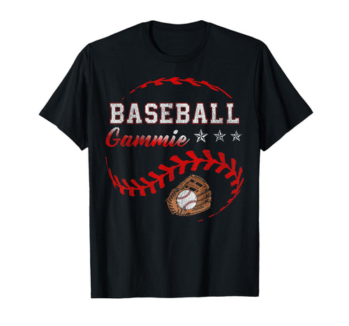 Baseball Gammie Funny Baseball Family T-Shirt - Aesthetic Graphic Unisex - T-Shirt, Sweatshirt, Hoodie