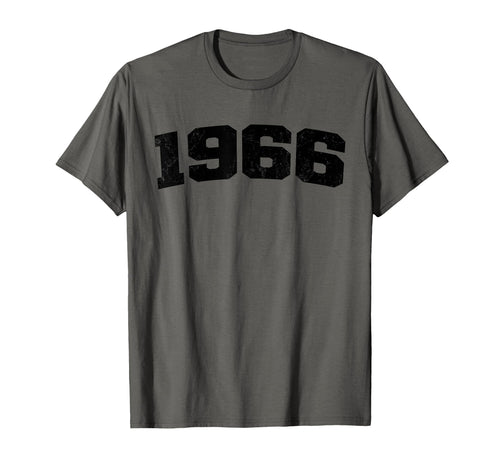 1966 Arched Varsity Distressed T-Shirt - Casual Everyday Wear Unisex - T-Shirt, Sweatshirt, Hoodie