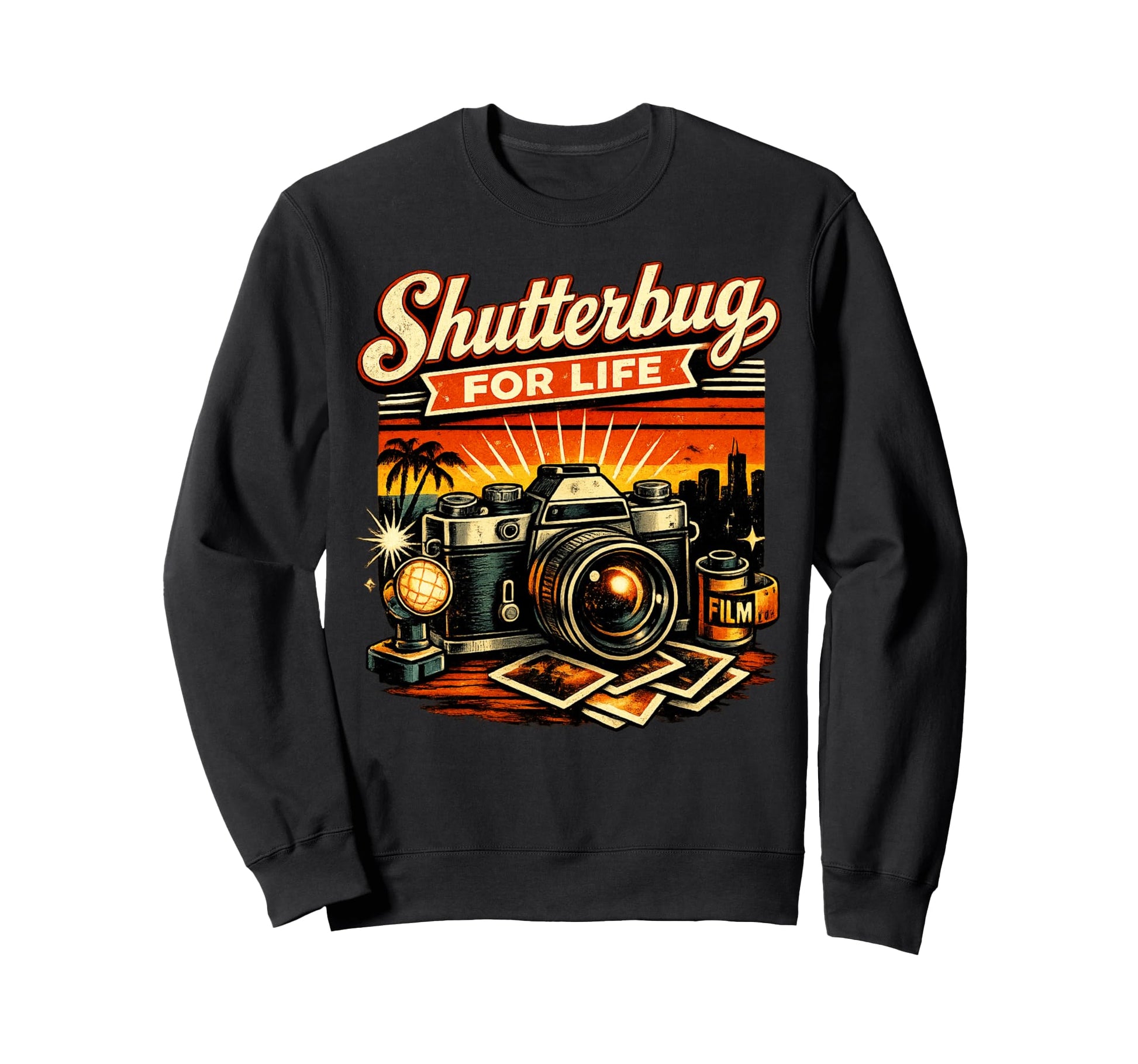 Shutterbug Life Camera Photography Sweatshirt - Novelty Apparel Unisex - T-Shirt, Sweatshirt, Hoodie