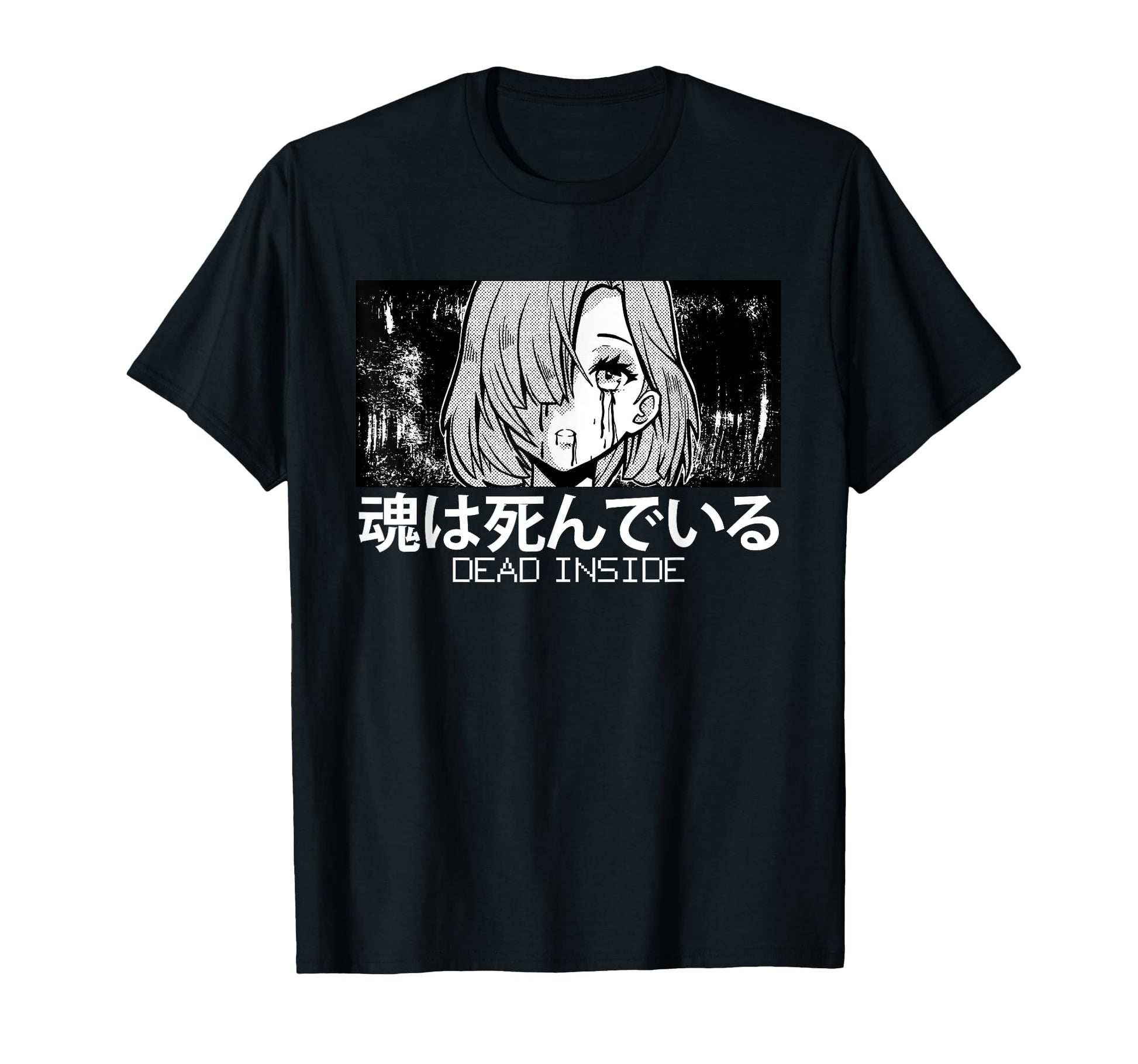 Aesthetic Anime Dead Inside Waifu T-Shirt - Casual Everyday Wear Unisex - T-Shirt, Sweatshirt, Hoodie