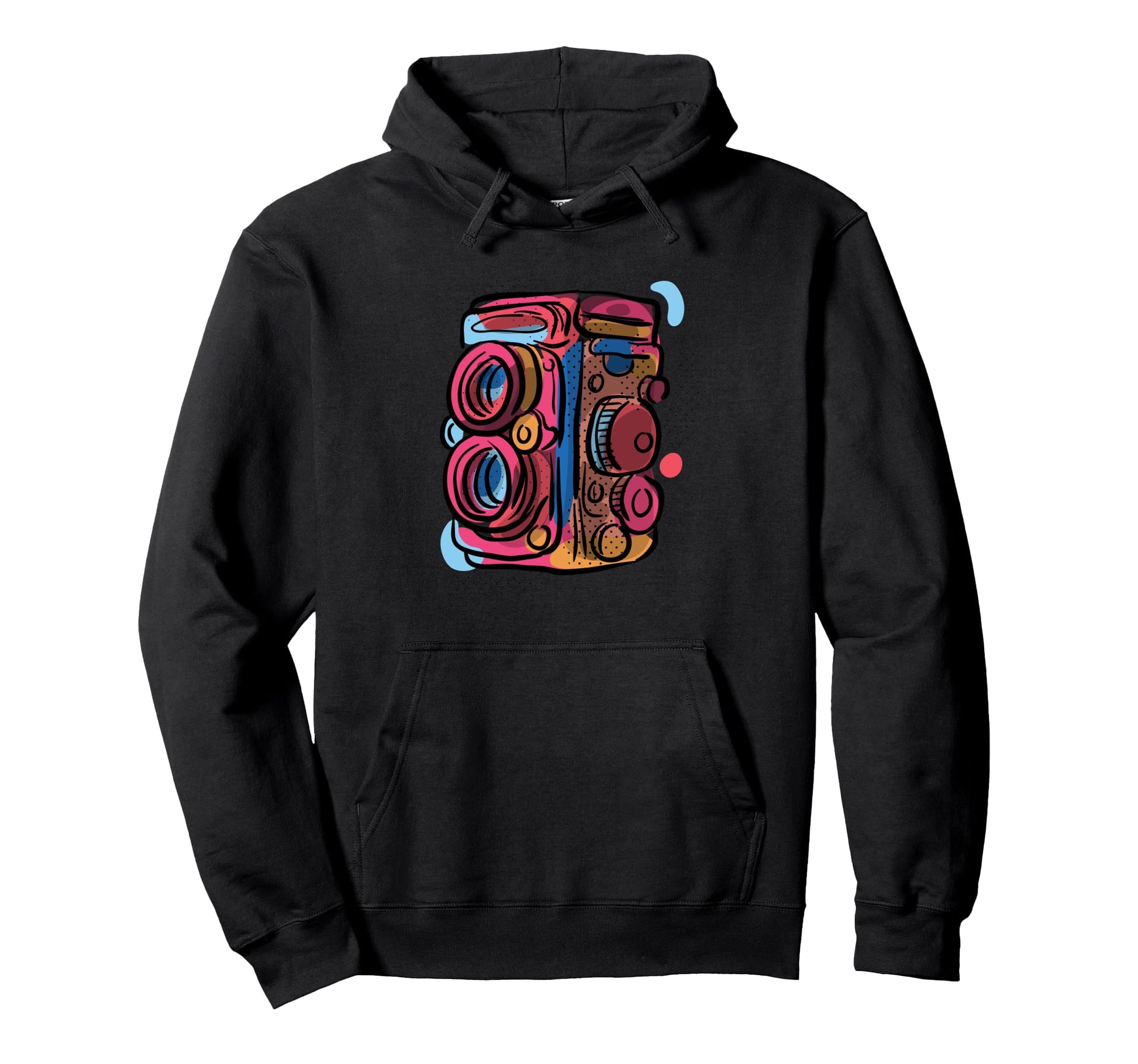 Photography Lovers Camera Hoodie - Aesthetic Graphic for Adults - T-Shirt, Sweatshirt, Hoodie
