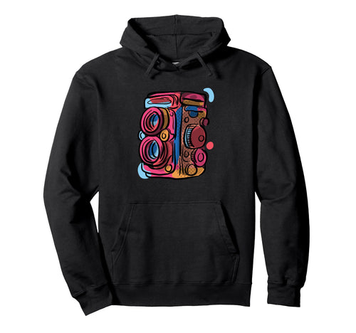 Photography Lovers Camera Hoodie - Aesthetic Graphic for Adults - T-Shirt, Sweatshirt, Hoodie