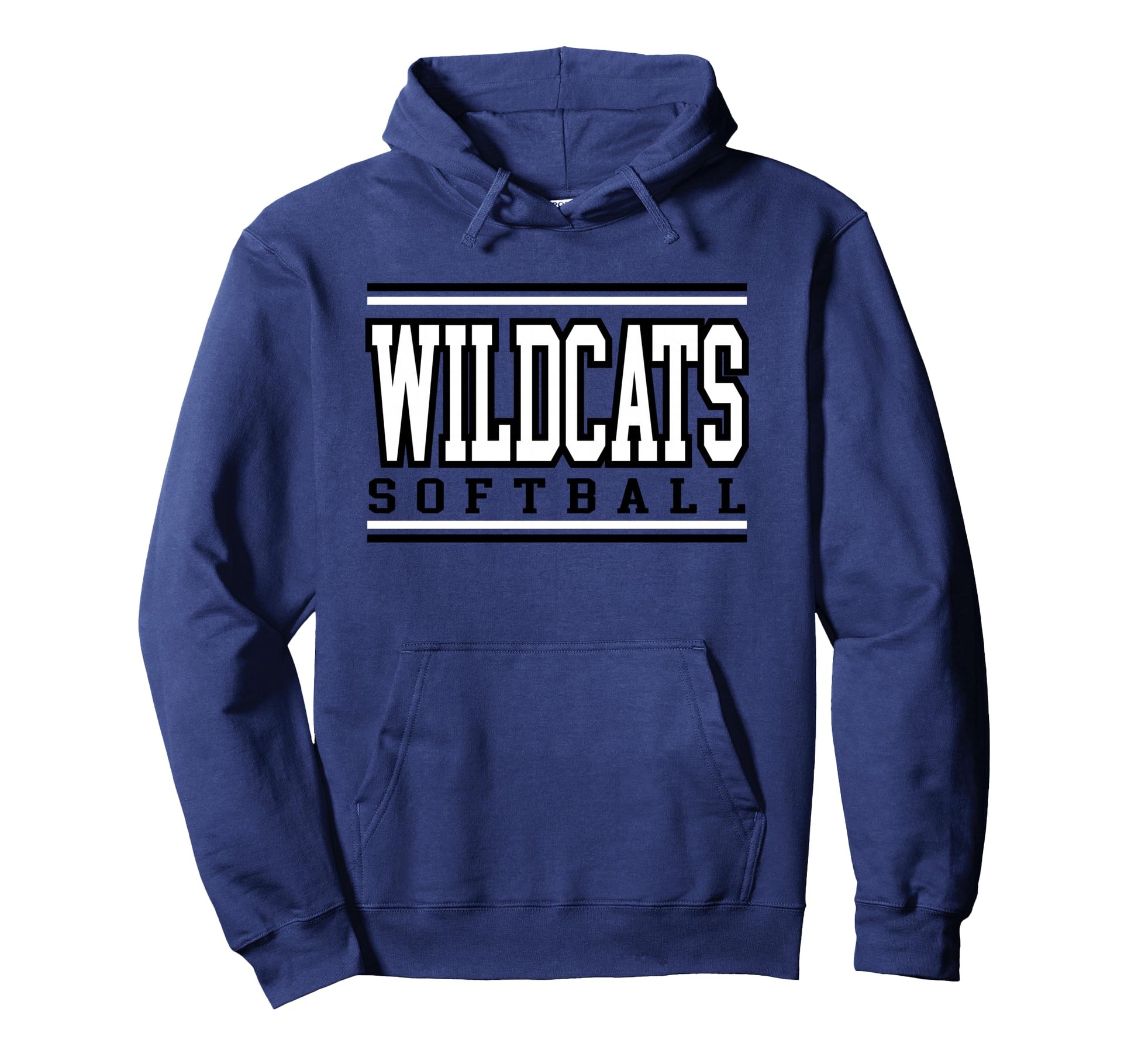 Wildcats Softball Mom Game Day School Hoodie - Aesthetic Graphic Men Women - T-Shirt, Sweatshirt, Hoodie