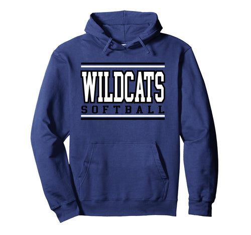Wildcats Softball Mom Game Day School Hoodie - Aesthetic Graphic Men Women - T-Shirt, Sweatshirt, Hoodie
