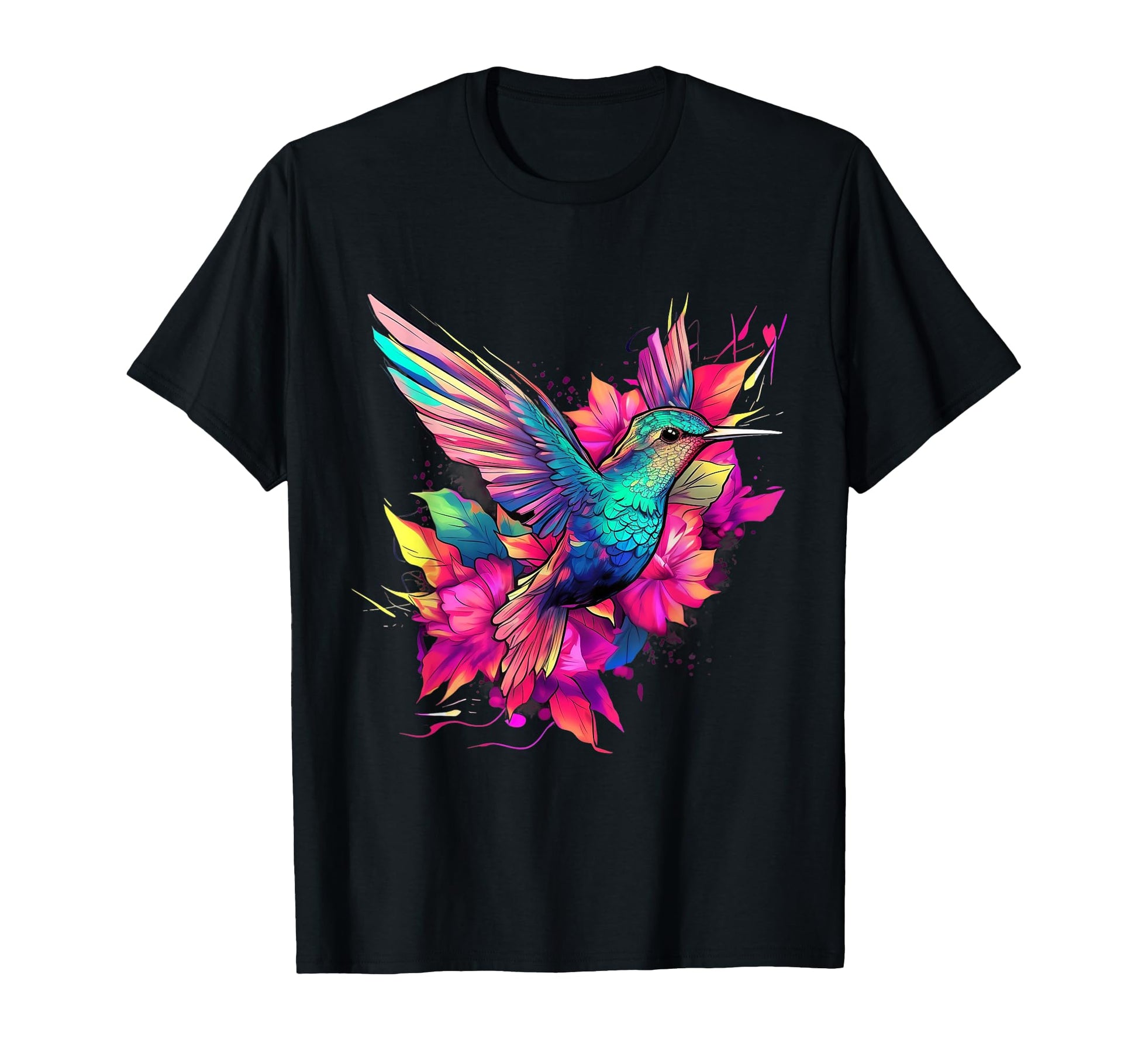 Vaporwave Aesthetic Ruby Throated T-Shirt - Unique Graphic for Adults - T-Shirt, Sweatshirt, Hoodie