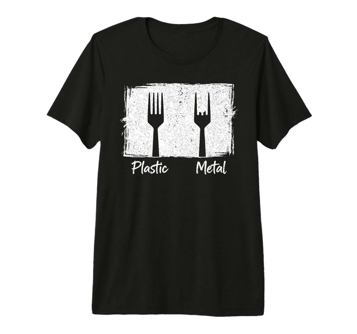 Plastic Metal Rock N Roll Rock Music T-Shirt - Novelty Apparel Men Women - T-Shirt, Sweatshirt, Hoodie