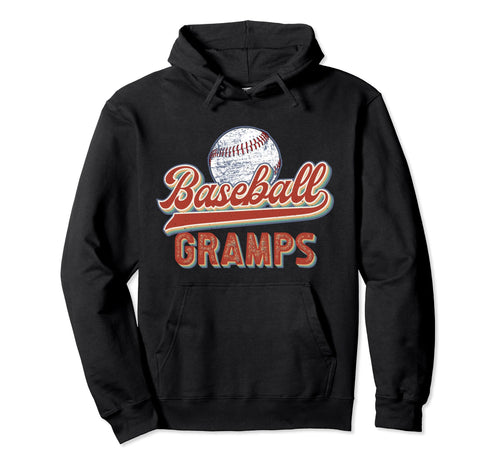 Baseball Gramps Grandpa Best Gramps Hoodie - Unique Graphic Men Women - T-Shirt, Sweatshirt, Hoodie