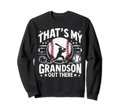 Baseball Grandpa Grandfather Sweatshirt - Novelty Apparel for Adults - T-Shirt, Sweatshirt, Hoodie