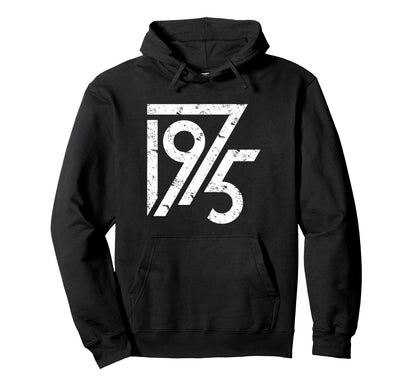 1975 Birthday Grunge Alternative Hoodie - Trendy Graphic for Adults - T-Shirt, Sweatshirt, Hoodie