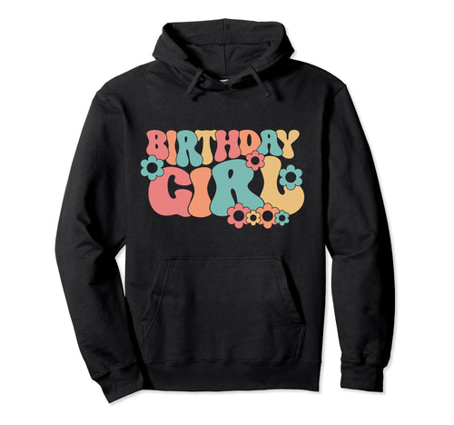 Groovy Birthday Party Boho Hippie Wavy Hoodie - Novelty Apparel Men Women - T-Shirt, Sweatshirt, Hoodie