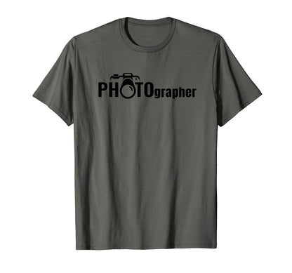Journalist Cameraman Camera Photographer T-Shirt - Streetwear Style Unisex - T-Shirt, Sweatshirt, Hoodie