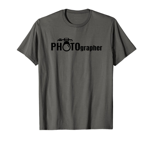 Journalist Cameraman Camera Photographer T-Shirt - Streetwear Style Unisex - T-Shirt, Sweatshirt, Hoodie