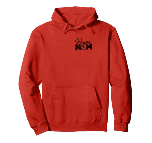 Boxing Mom Boxing Mama Boxing Game Day Hoodie - Trendy Graphic Men Women - T-Shirt, Sweatshirt, Hoodie