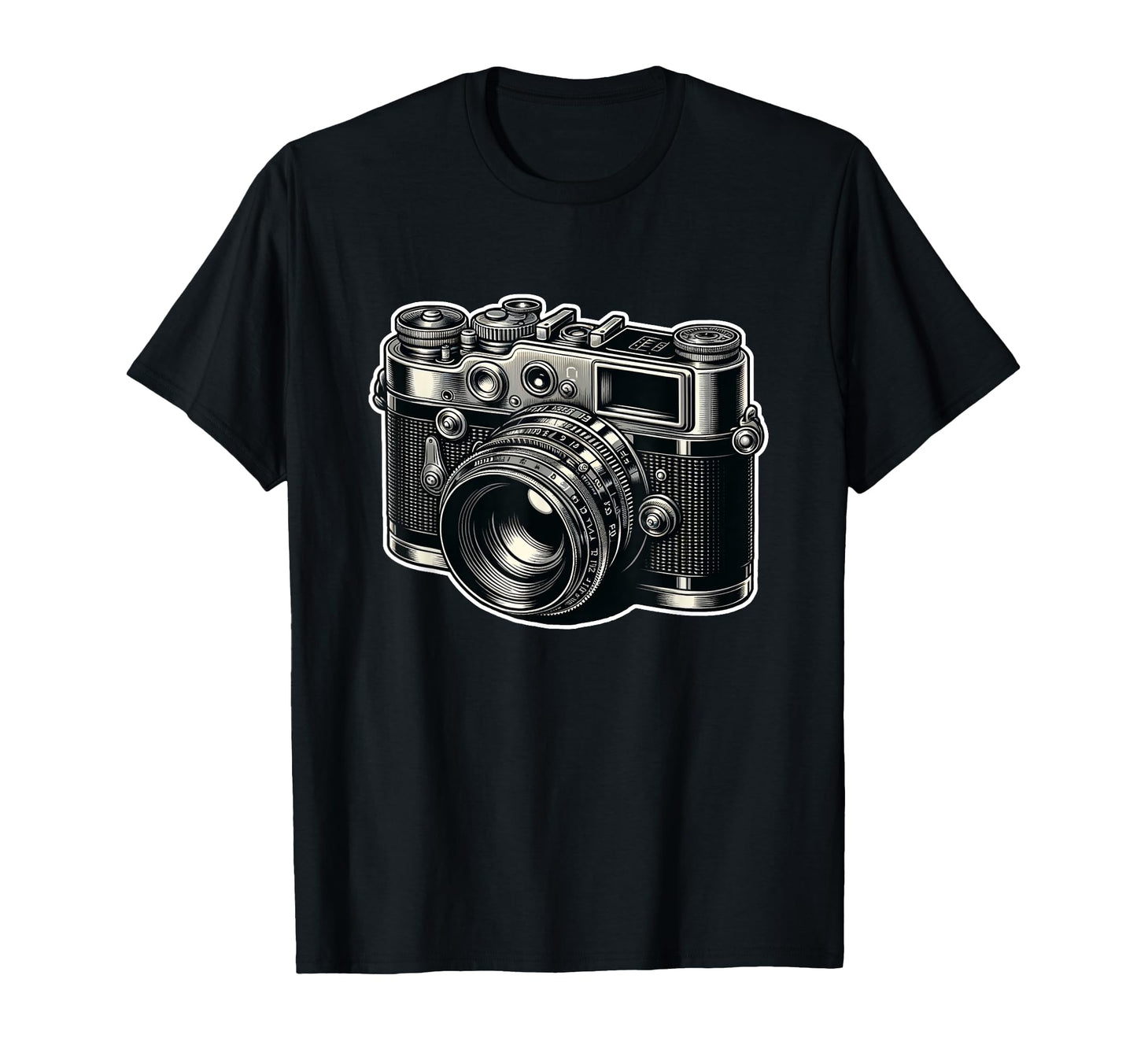 Camera Photography T-Shirt - Graphic Print Unisex - T-Shirt, Sweatshirt, Hoodie